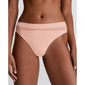 Calvin Klein Tanga con encaje - Tanga, material de encaje, diseño elegante y cómodo, talla disponible en varias opciones