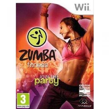 Juego de Consola Wii Zumba Fitness: Únete a la Fiesta + Cinturón