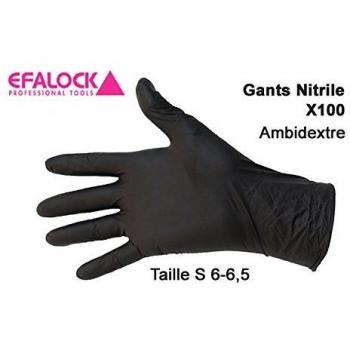 Los guantes de nitrilo EFALOCK emoción Tamaño S, Paquete 1er