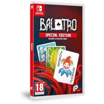 Balatro Special Edition para PS5 y Nintendo Switch - Edición especial, compatible con PS5 y Nintendo Switch, incluye contenido exclusivo, gráficos mejorados, modos de juego adicionales y acceso anticipado a futuras actualizaciones