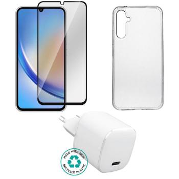 Kit eSTUFF para Samsung Galaxy A35 con Cargador Inalámbrico