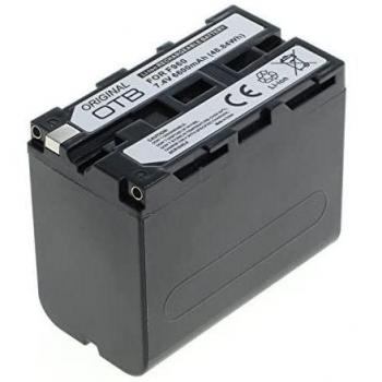 Batería de Ión-Litio Compatible con Sony NP-F960, 6600mAh, 7.4V, 48.8Wh