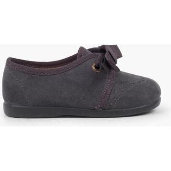 Pisamonas Zapatito Niños Tipo Blucher Con Lazo Y Picados