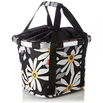 KlickFix Bikebasket Bolsa de Transporte, Unisex Adulto, Margarita, 35 x 28 x 26 cm