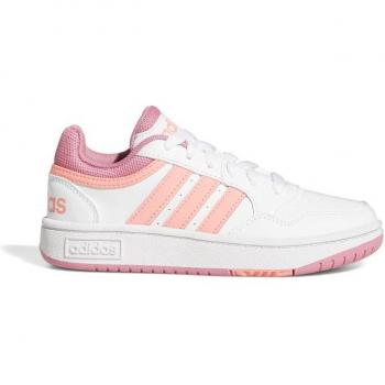 Zapatillas adidas hoops niños blancas