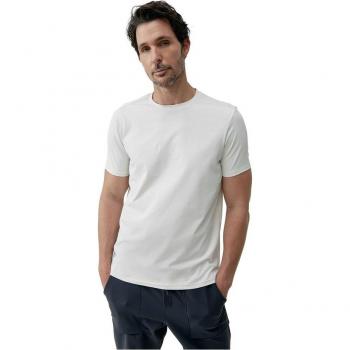 Camiseta de hombre Melville Born Living Yoga, color beige, manga corta, talla M