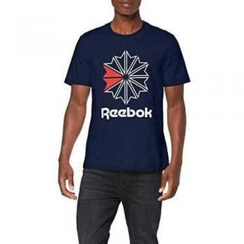 Reebok F Gr tee Camiseta, Hombre, Maruni/Blanco/prired, M