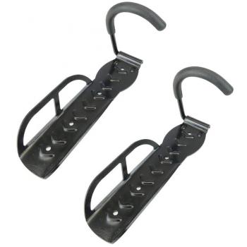 Gancho de pared para colgar bicicleta por la rueda kit de 2 unidades