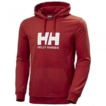 Helly Hansen Men's HH Logo Soft Cotton Hoodie Red 2XL