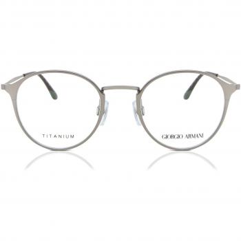 Giorgio Armani AR5055TD Asian Fit 3003 Men's Grey Eyeglasses Frame 48mm - Blue Light Blocking Option Available