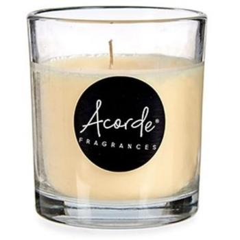 Vela Perfumada de Vainilla Amarilla 7 x 7 cm - Paquete de 12 Unidades