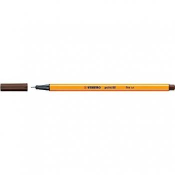 Rotulador stabilo punta de fibra point 88 sombra 0,4 mm.