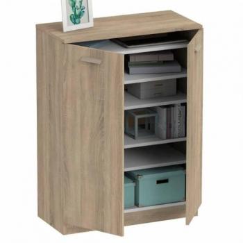 Mueble zapatero bajo Miroytengo Armario Zapatero Auxiliar Multiusos Pasillo Habitación Cocina Color Cambrian 101x74x37 Cm
