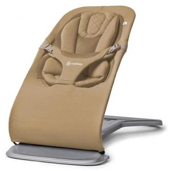 Hamaca Ergobaby Evolve 3 en 1 - Ergonómica para recién nacidos y niños pequeños, color Camel