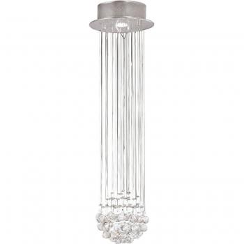 Lámpara colgante Colorado Cluster 1 Cromo pulido con Cristal