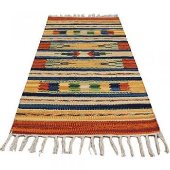 Kilim Auténtico Hecho a Mano 80x50 CM Ideal