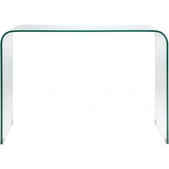 Consola de cristal Shiny Deluxe - Exclusivo diseño de vidrio transparente