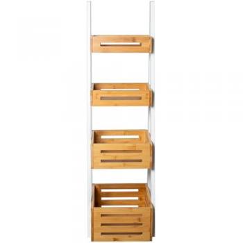 Estantería de Baño Alexandra House Living Marrón Madera 30 x 96 x 12 cm