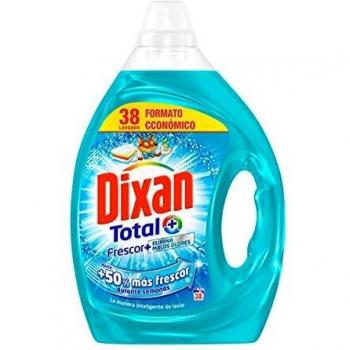 Dixan Detergente Gel Total Frescor + Formato Económico - 38 Lavados