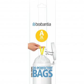 Brabantia Perfectfit - Bolsas para basura