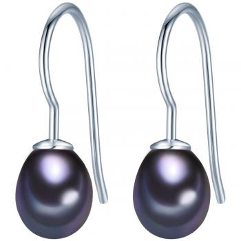 Pendientes de Perlas de Agua Dulce en Plata de Ley - Valero Pearls, 1 ct, para Dama