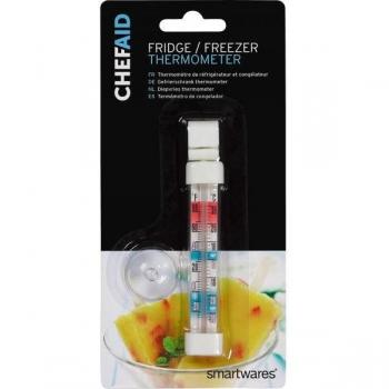 Termómetro Analógico para Frigorífico y Congelador Chef Aid 19.8 x 2 cm Blanco