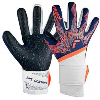 Reusch Guantes de Portero Pure Contact Fusion Junior - Diseño Negativo, Talla 7