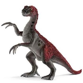 Schleich-15006 Cachorro de Therizinosaurus, Color Gris, Rojo