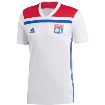 adidas OL H JSY T-Shirt, Hombre, White/Collegiate Red, L