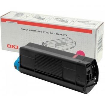 OKI 42127406 Tóner Magenta para C5100/C5200/C5300/C5400, 5000 Páginas