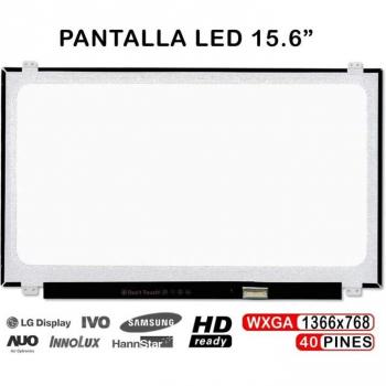 Pantalla para portátil Lenovo Essential G500s 20263 - Pantalla LCD de 15.6 pulgadas, resolución HD (1366x768), tipo de panel LED, compatible con modelos Lenovo Essential G500s, conexión eDP de