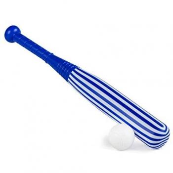 Color Baby - Bate Béisbol plástico con Pelota, 47 cm
