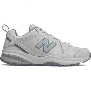 New Balance Women's WX608V5 Slip-Resistant Fitness Shoes - White/Blue