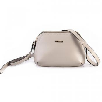 ZAPP- 'Thrice' bolso de cuero de grava