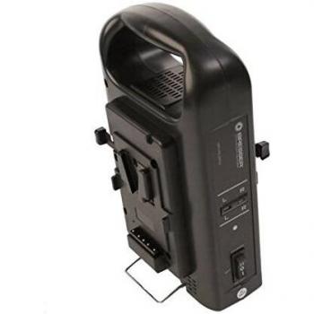 Cargador BRESSER BRRL2KS para 2 baterías VLock