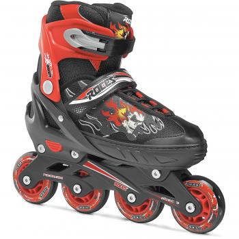 Inline-skates roces vnqvyap compy 6.0, Colour negro - Rojo, 34-37, 400808