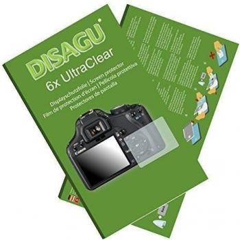 Conjunto de 6 láminas protectoras de pantalla Ultra Claras para Canon EOS Kiss X3