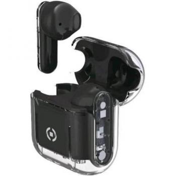 Celly SHEER Auriculares True Wireless Stereo (TWS) Dentro de oído Llamadas/Música Negro, Transparente
