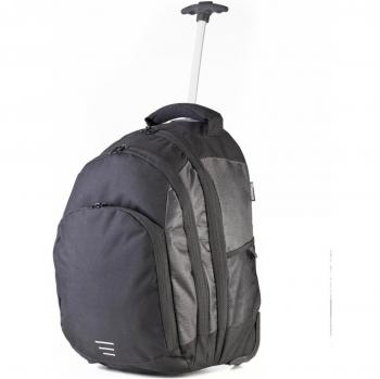 Mochila con ruedas Shugon Carrara II Talla Única plata/negro