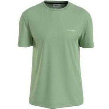 Camiseta de algodón con logo Calvin Klein para hombre