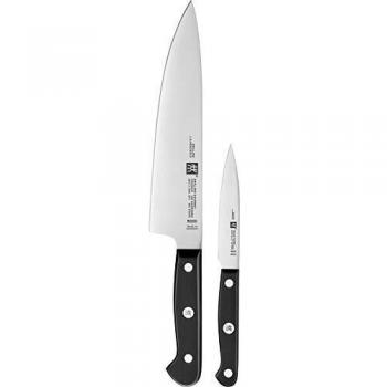 Zwilling - Juego de 2 cuchillos Gourmet Zwilling, chef y mondador
