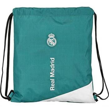 Mochila Saco Real Madrid 35x40cm con Licencia Oficial y Cuerdas Ajustables
