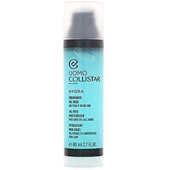 Collistar Uomo Oil Free Moisturizer 24H Moisturizing Gel Cream for Men 80 ml