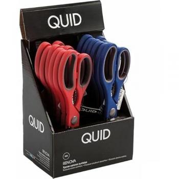 Tijeras Quid RENOVA Metal Pack 12x - Cuida Cada Detalle, tipo de producto: tijeras, características: pack de 12 unidades, material metal, diseño multicolor, uso estándar