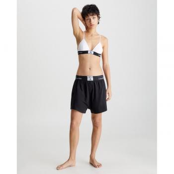 Calvin Klein - Shorts de pijama para mujer CK96 en color negro