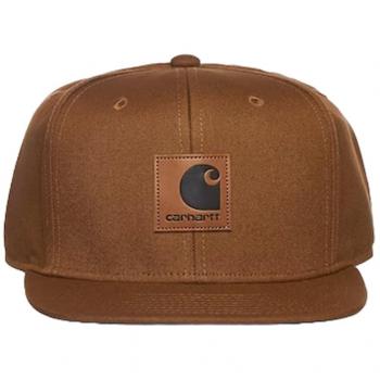 Carhartt Gorra para Hombre Marrón Logo Cap Hamilton Brown U