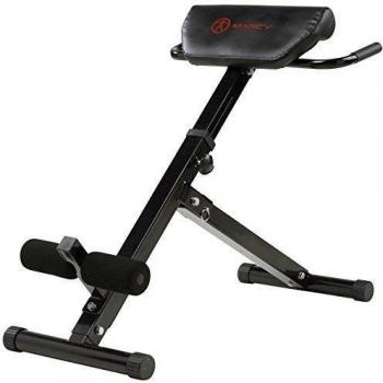 Marcy Eclipse CT4000 - Máquina de espalda, color negro / rojo, talla N/A