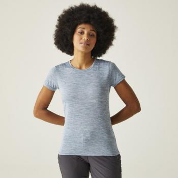 Regatta Women's Fingal Edition Durable T-Shirt - Coronet Blue, Size 8