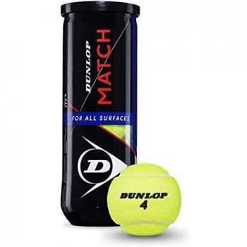 DUNLOP Match x3 - Pelota de Tenis