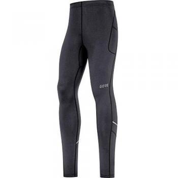 Gore Wear R3 Mid Tights - Men's Black Running Leggings